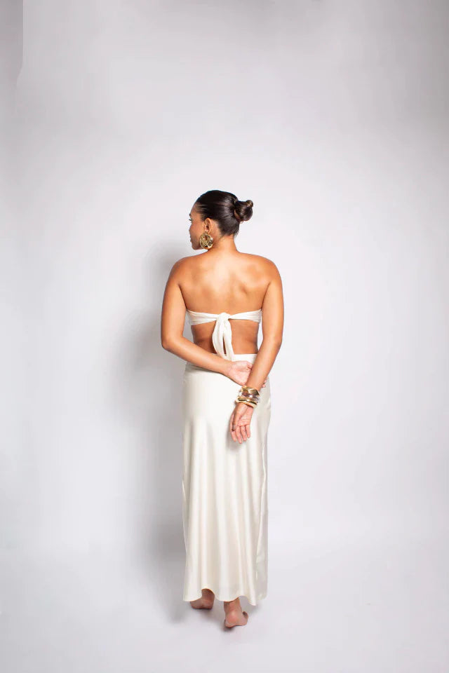 Saia Leblon Off White