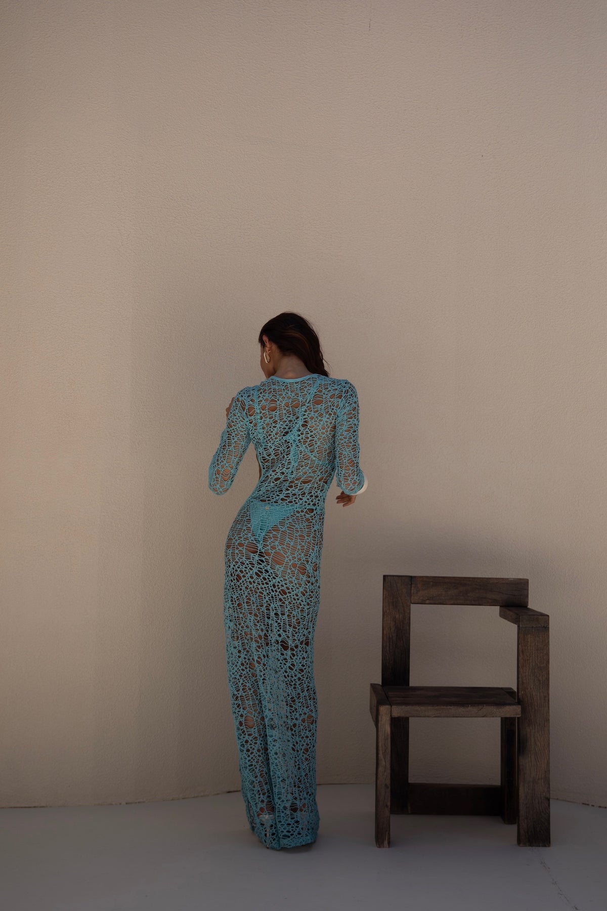 Vestido Salina Azul Turquesa