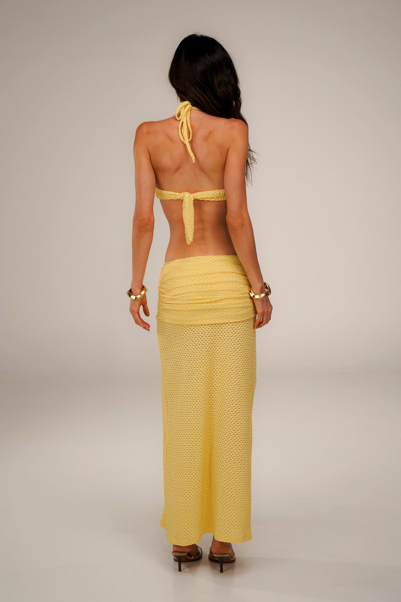 Saia Mare Amarelo Manteiga