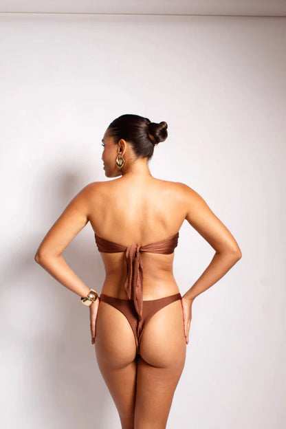 Biquíni Leblon Marrom