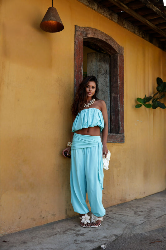 Conjunto Blu Azul Turquesa