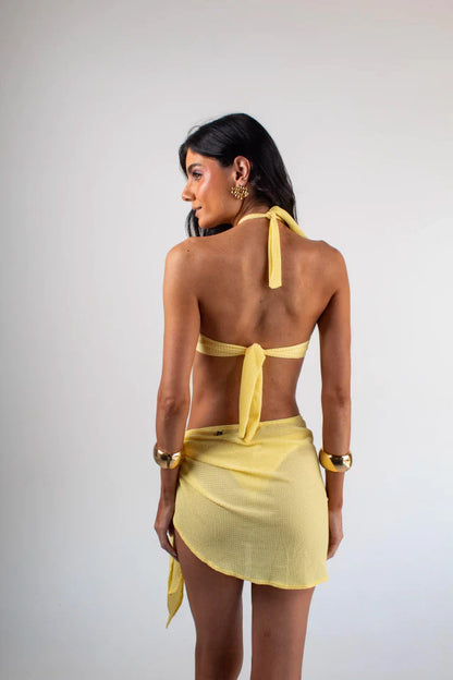 Saia Mare Amarelo Manteiga
