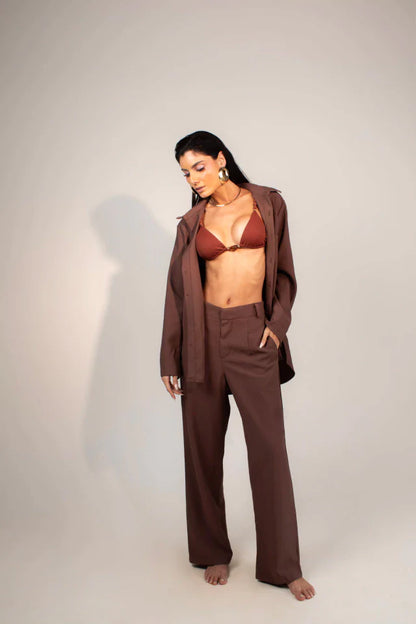 Calça Sicília Marrom