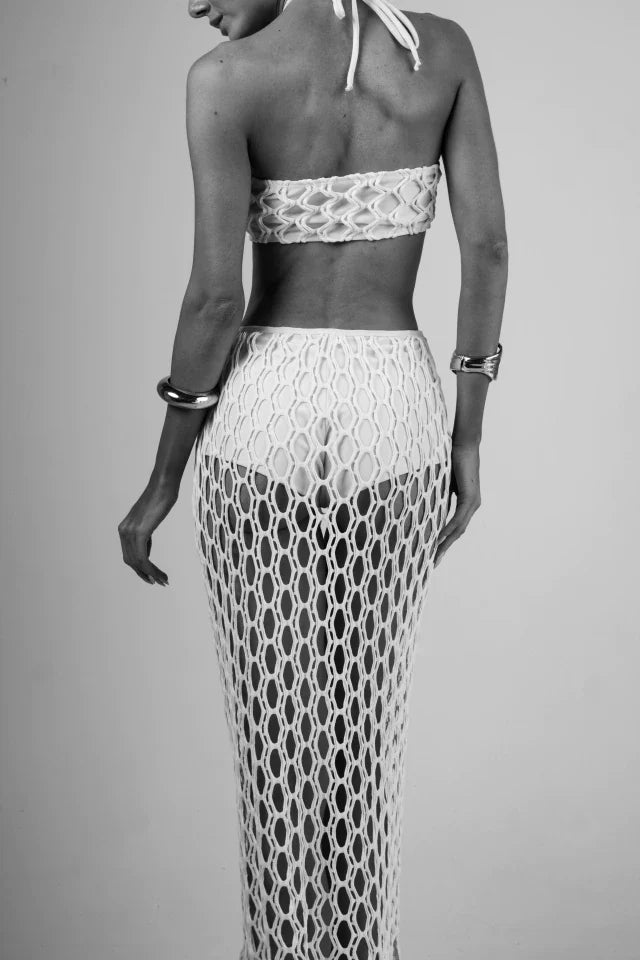 Vestido Amalfi Off White