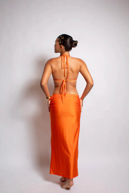 Vestido Urca Laranja