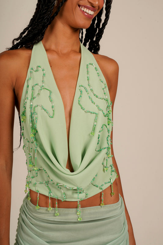 Top Astral Verde Menta