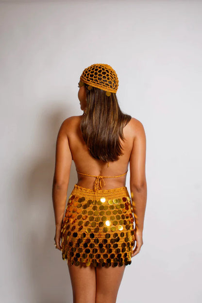 Conjunto Samba Crochê