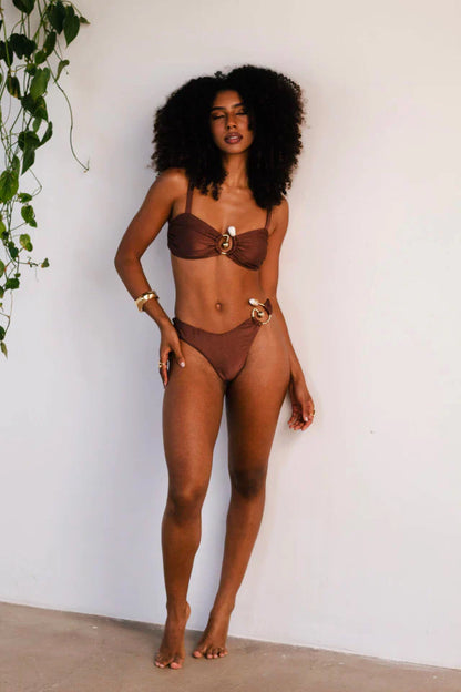 Biquíni Pietra Marrom