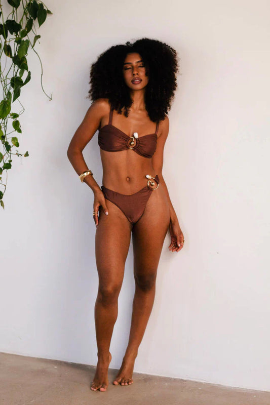 Biquíni Pietra Marrom