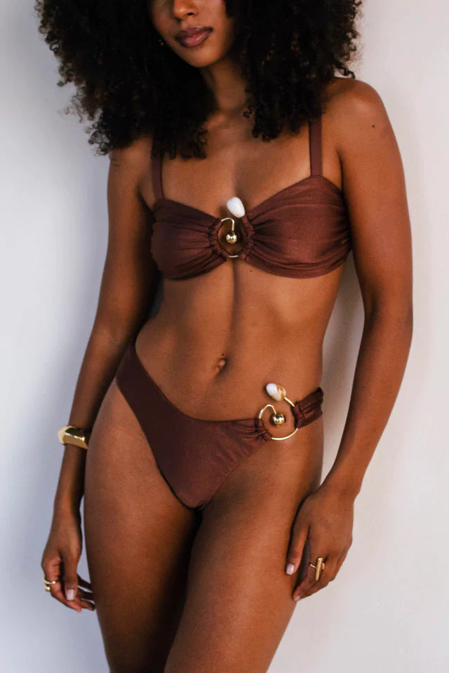 Biquíni Pietra Marrom