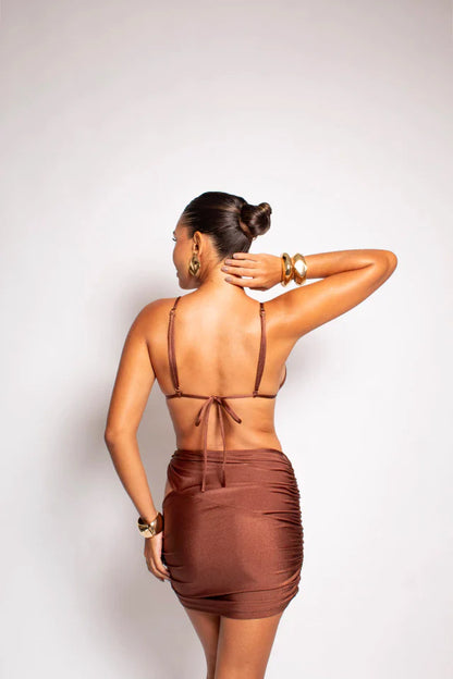 Saia Copacabana Marrom