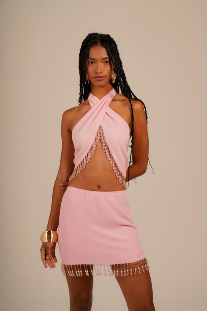 Saia Samba Rosa