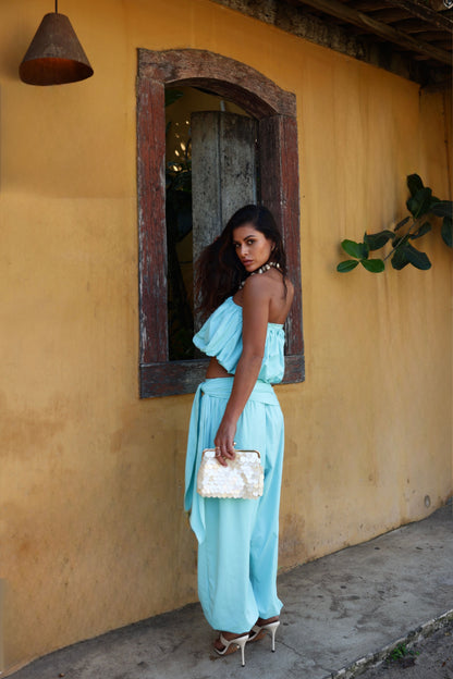 Conjunto Blu Azul Turquesa