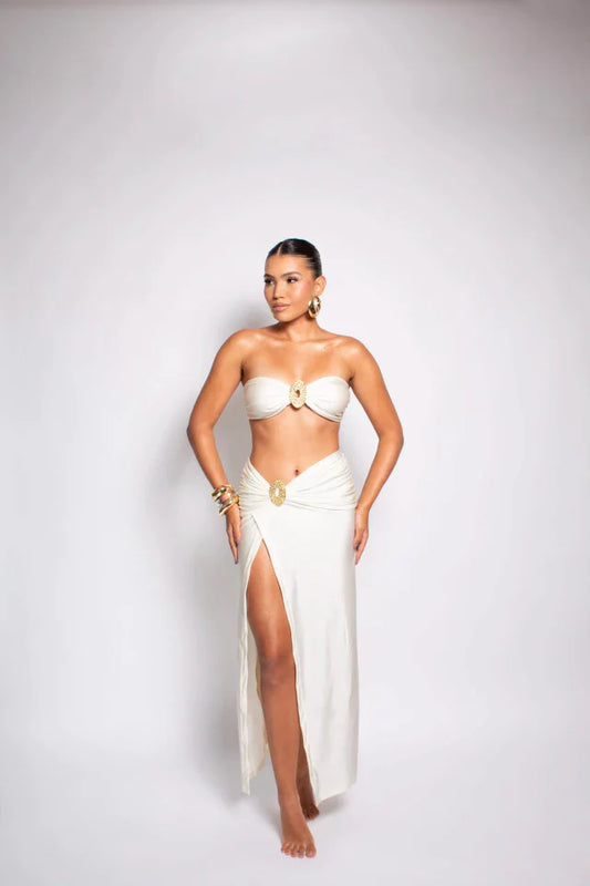 Saia Leblon Off White