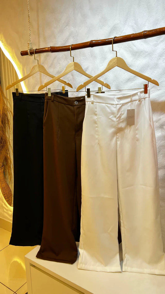 Calça Alfaiataria Marrom