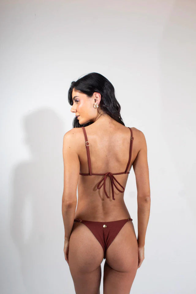 Calcinha Monte Carlo Marrom