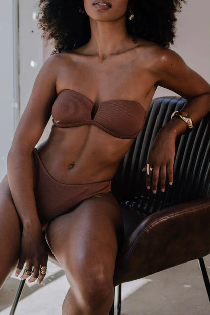 Biquíni Ocean Marrom