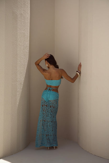Vestido Cala Azul Turquesa