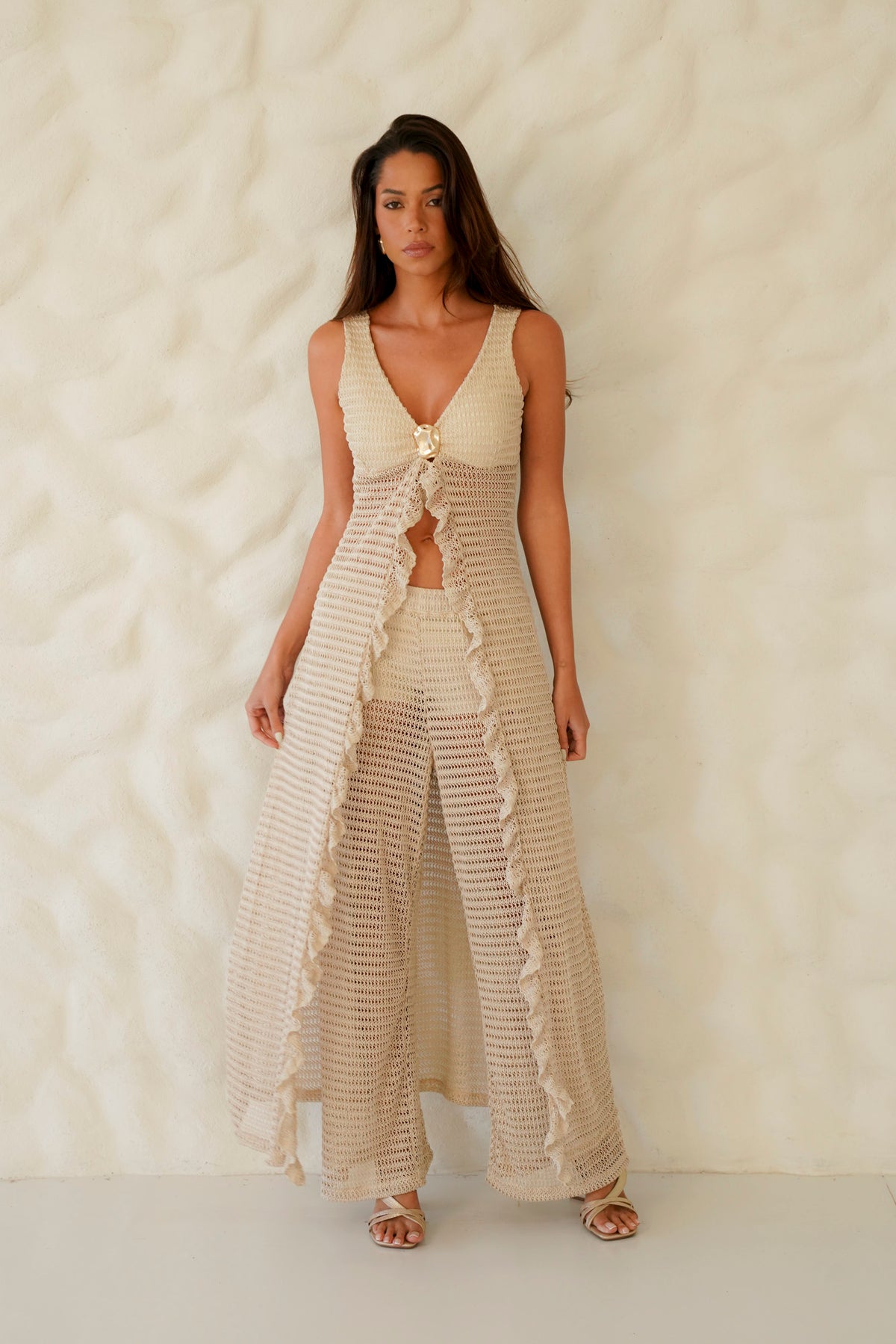 Conjunto Túnica Azura Areia