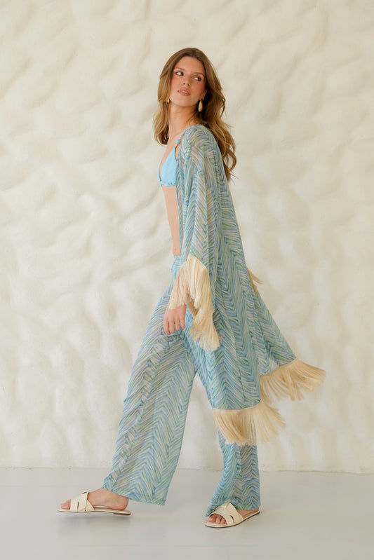 Kimono Lúmina Azul