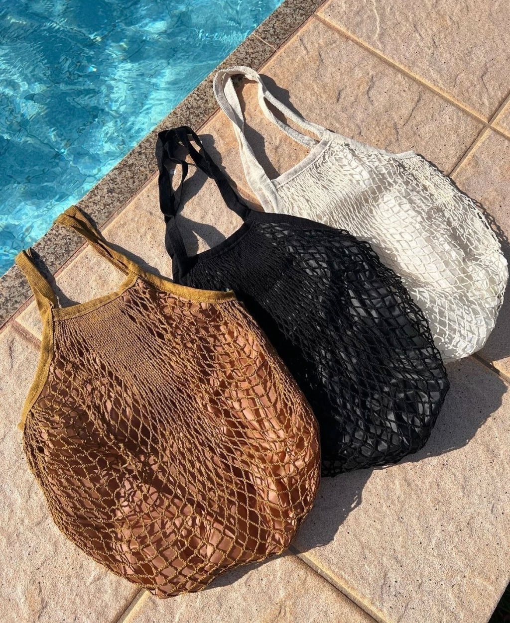 Bag Crochê Caramelo