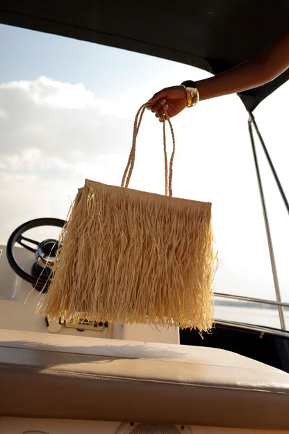 Bolsa Marbella Franjas