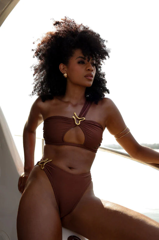 Biquíni Sardenha Marrom