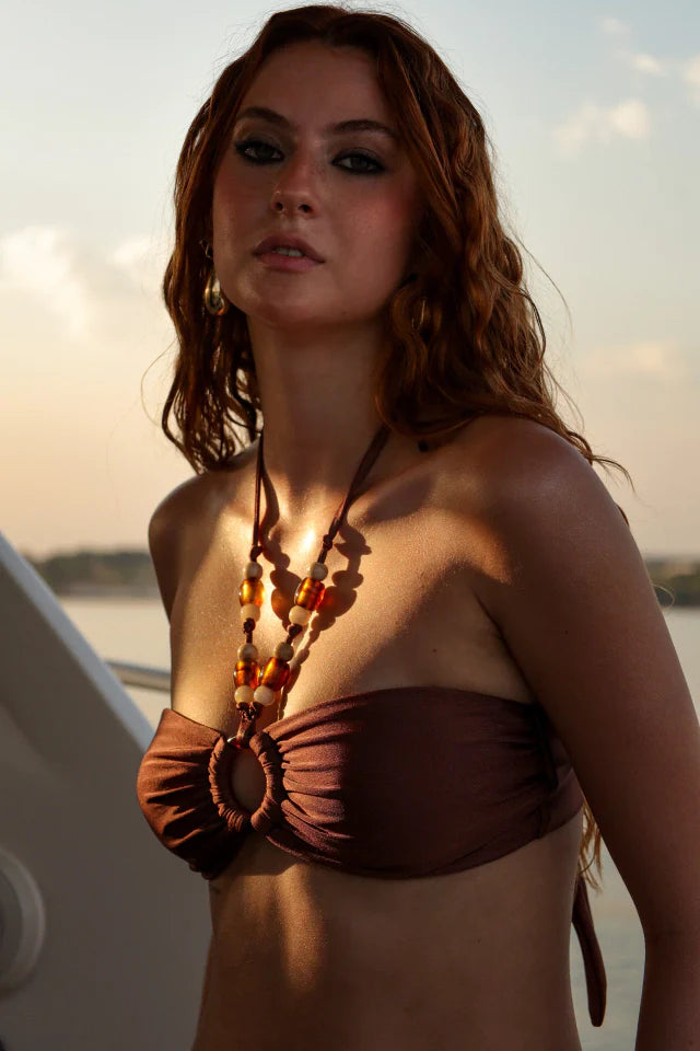 Biquíni Milos Marrom