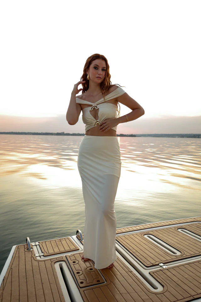 Vestido Algarve Off White