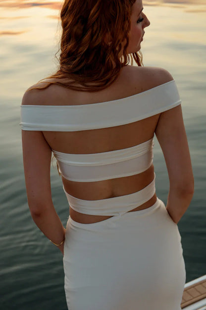 Vestido Algarve Off White