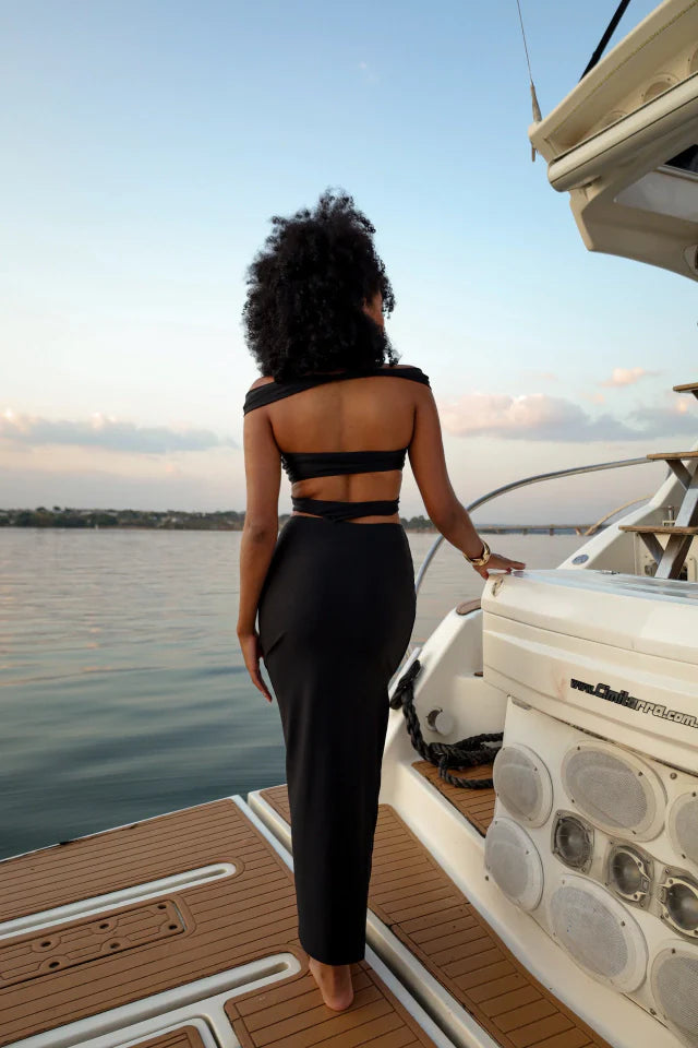 Vestido Algarve Preto